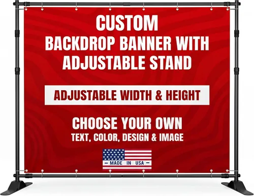Miniatura 15 de BCB Print - Letreros personalizados para patio con 2 estacas de metal (24 x 18 pulgadas), letreros personalizados para césped para negocios, eventos