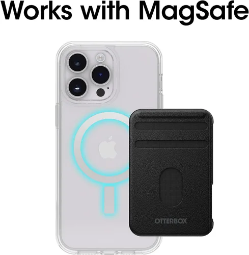 Miniatura 3 de OtterBox Funda para iPhone 14 Pro Max (SOLAMENTE) Serie Symmetry+ - Transparente, Ultra-Elegante, Se Ajusta a MagSafe, Bordes Elevados Protegen
