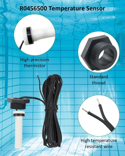 Miniatura 3 de Sensor de temperatura R0456500, apto para Jandy/Zodiac/Legacy piscina y calentadores de spa, reemplazar R0456600 R0523900 R0477300 6204-209