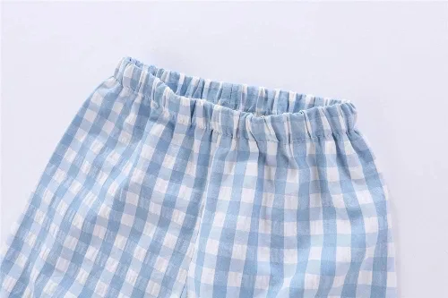 Miniatura 6 de Mud Kingdom Conjunto de pijama Boutique para niñas y niños, ropa de dormir de manga larga con cuello