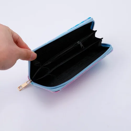 Miniatura 6 de Cartera de dibujos animados de Stitch con llavero de PVC para tarjetas, bolsa de puntada, bolsa de puntada, bolsa de puntada, bolsa de puntada