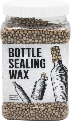 Miniatura 32 de Blended Waxes, Inc. - Cera de sellado de botellas, perlas de sello de cera de pastilla para sellado de botellas de vino, cerveza y licor, sella