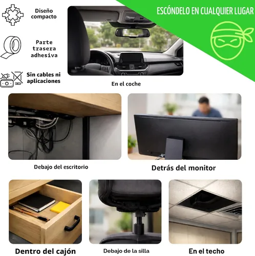 Miniatura 9 de FUN delivery: Bleepin' Batería Oculta Molesto Humo Alarma Pitido Broma Broma Sonido Mordaza