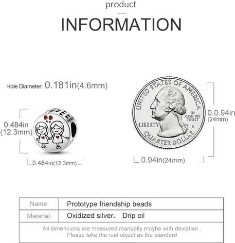 Miniatura 23 de MULA - Dijes de plata de ley 925 para pulseras y collares, colgantes de letras para la familia, cuentas de viaje en avión, dijes de árbol