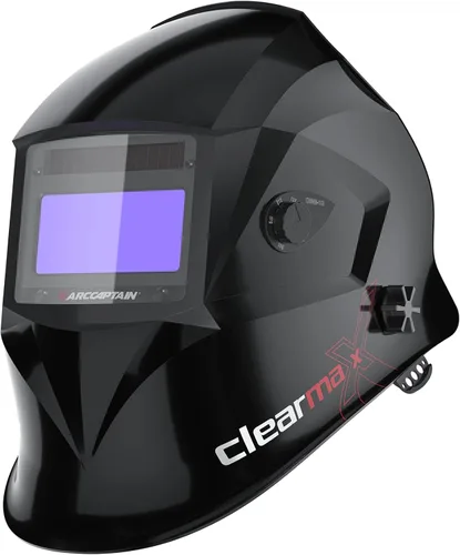 Miniatura 18 de ARCCAPTAIN Casco de Soldar con Pantalla de Visualización Grande, Claridad Óptica Superior 1/1/1/1, Capucha de Soldar con Oscurecimiento Automático