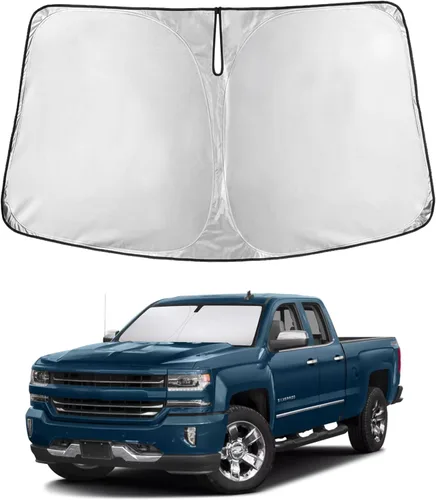Miniatura 207 de EcoNour Parasol para parabrisas compatible con Hyundai Tucson 2016-2019 2020 2021, visera solar para parabrisas delantero y ventana, bloqueador