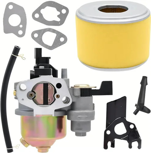 FitBest GX160 Carburador con Filtro de Aire y Colector de Admisión – Reemplaza 16100-ZH8-W61 – Compatible con motores Honda GX120 GX160 GX200 y