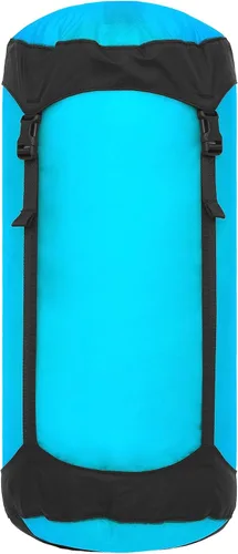 Miniatura 9 de Sea to Summit eVac Bolsa Impermeable, Saco de Compresión con Tapa Enrollable azul (Turkish Tile Blue)