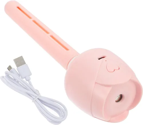 Mini humidificador USB portátil para viajes, coche, oficina, humectador de aire silencioso, compacto y ligero, difusor de aire frío, carga USB para