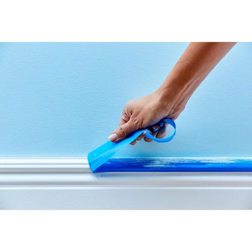 Miniatura 13 de ScotchBlue Cinta de pintura original multisuperficie, 1 pulgada de ancho (0.94 pulgadas x 60 yardas), 3 rollos, cinta de pintura azul que protege