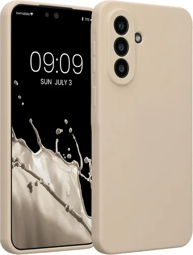 Miniatura 38 de kwmobile Funda compatible con Samsung Galaxy A13 4G - Funda delgada de silicona TPU - Acabado suave al tacto - Amarillo radiante