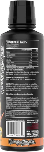 Miniatura 4 de VMI Sports L-Carnitina 3000 Líquido Suplemento de carnitina de 3000 mg Cero calorías cero azúcar Keto apto para hombres y mujeres – Gran sabor