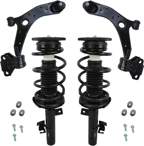 Miniatura 71 de Detroit Axle - Kit de 4 brazos de control delanteros para Ford Mustang 05-10, 2 brazos de control inferiores, 2 puntales 2005 2006 2007 2008 2009