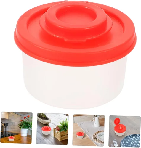 Miniatura 7 de UPKOCH 2pcs Mini Spice Jar Xiaoxiang Pp Viaje Botella