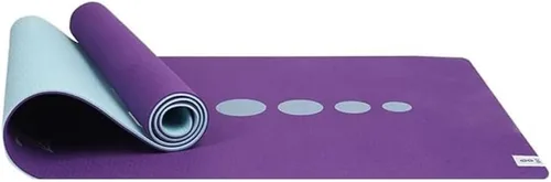 Tapete de yoga – Esterilla de yoga reversible de 0.236 in con impresión premium, extra gruesa y grande, antideslizante, para todo tipo de yoga,