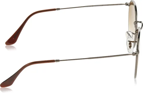 Miniatura 3 de Ray-Ban - Lentes de sol de metal Rb3447n, redondos, con lentes planas