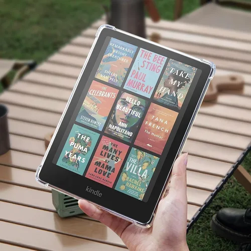 Miniatura 6 de KBCASE Funda transparente para Kindle Paperwhite de 7 pulgadas (12ª generación, 2024) y Kindle Colorsoft Signature Edition 2024, delgada, ligera