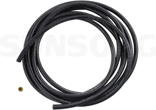 Sunsong 3502383 Manguera de retorno de dirección asistida, 42 pulgadas de longitud con diámetro interior de 5/8 pulgadas, color negro, compatible