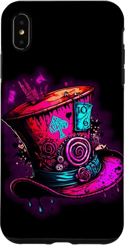 Miniatura 11 de Funda para iPhone 12/12 Pro We're All Mad Here Pink Steampunk Alicia en el país de las maravillas