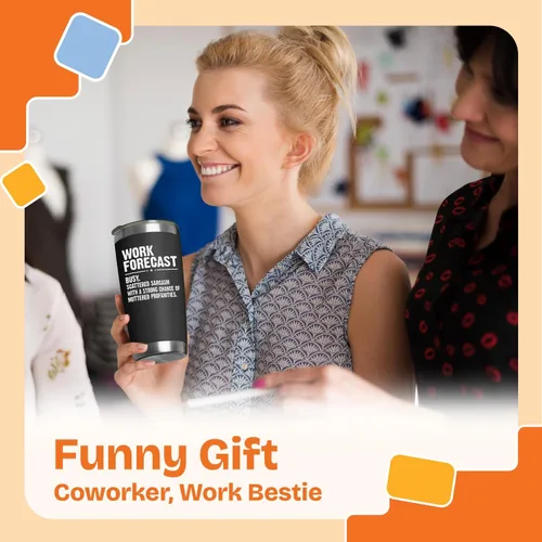 Miniatura 4 de NewEleven Regalos para Compañeros de Trabajo para Mujeres, Hombres - Divertido Regalo de Mejor Amigo para Bestie del Trabajo, Jefe, Amigos - Regalo