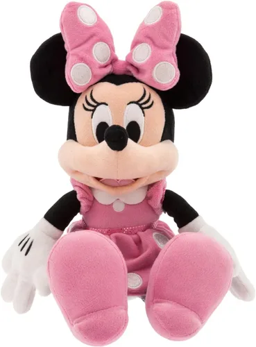 Miniatura 2 de Disney Store Peluche Oficial de Minnie Mouse en Rosa - 14 Pulgadas Suave Coleccionable - Diseño Atemporal y Calidad Premium - Regalo Ideal