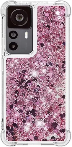 Miniatura 65 de Glitter Sparkle Moving Quicksand Flowing Cover para Xiaomi Redmi Note 10S Bling Liquid Clear Star Heart Silicona Bumper Funda transparente de goma a