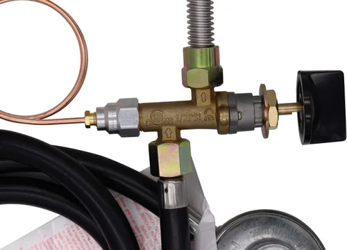 Miniatura 8 de METER STAR Fogata de propano/piezas de chimenea Sistema de válvula de control de gas Válvula reguladora con manguera y válvula mezcladora de aire