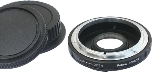 Miniatura 5 de Fotasy Adaptador ajustable de lente T2 a cañón EF EFS, adaptador de lente de telescopio de montaje en T, enfoque infinito, compatible con Canon DSLR