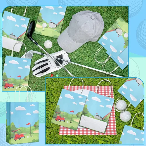 Miniatura 3 de Sinmoe 36 bolsas de regalo de fiesta de golf, golosinas para dulces, decoraciones temáticas de golf, regalos de fiesta de cumpleaños, bolsas