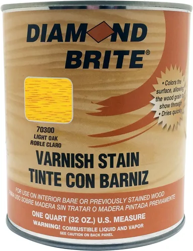 Miniatura 10 de Diamond Brite - Tinte para barniz 70100-2, acabado interior de madera que mejora el grano de madera natural, revestimiento de madera duradero