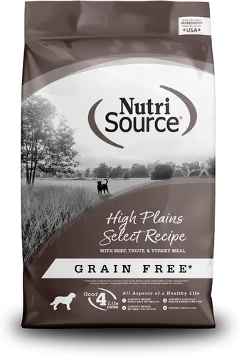 Miniatura 10 de NutriSource Alimento seco para perros sin granos, bocados pequeños, pollo y guisantes, 4 libras
