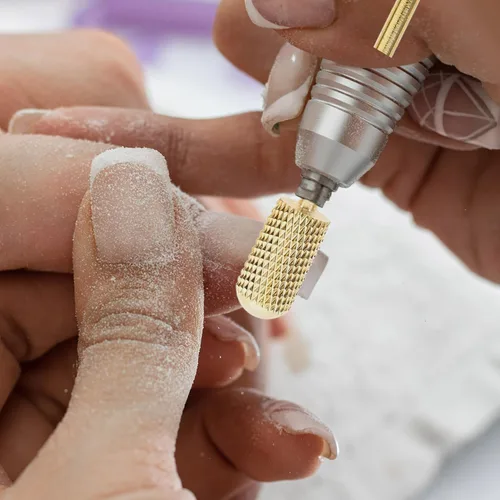 OSALADI Brocas de carburo para uñas, 3 piezas para taladro de uñas, cutícula, brocas para uñas, brocas de carburo para uñas, brocas de uñas de acero