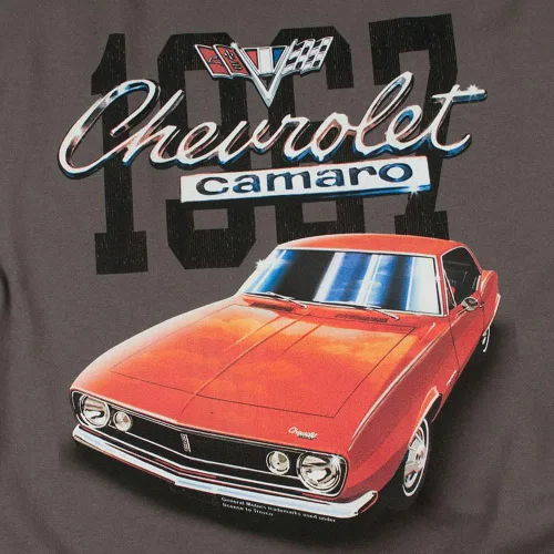 Miniatura 3 de Popfunk Camiseta clásica para coche Chevy Camaro 1967