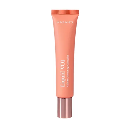 VASANTI Corrector corrector de color líquido VO1 | Corrector de color debajo de los ojos para piel clara a media | Corrector para debajo de los ojos