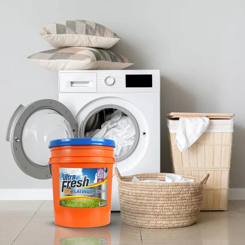 Miniatura 4 de Ultra Fresh Detergente líquido para lavar ropa, 6 veces platino, agua fría, 5 galones, removedor de olores de tela para lavar ropa y sábanas