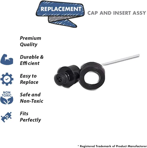 Miniatura 2 de Pieza de repuesto para Bissell 1400 1425 Cap and Insert Assy, Little Green # comparar con la parte 2035014