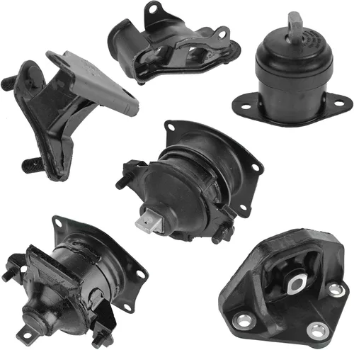 Miniatura 145 de TRQ Kit de montaje del motor de transmisión del motor Juego de 4 piezas para Captiva Sport Equinox Terrain 2.4L