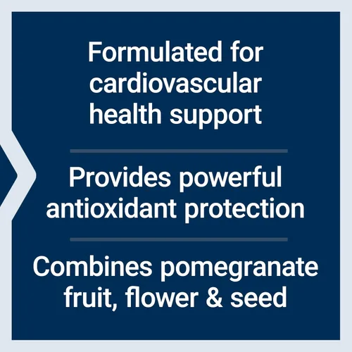 Miniatura 4 de Life Extension Granada completa, extracto de fruta, flor, extracto de aceite de semilla, salud cardiovascular, apoyo antioxidante, suplemento