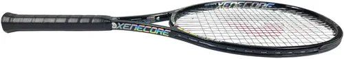 Miniatura 6 de Donnay Pro One OS 107 Octacore Unibody Strung 1 Carbon Fiber Tennis Racquet, Black, 27 Inch, 16x19 String Pattern, Advanced Level