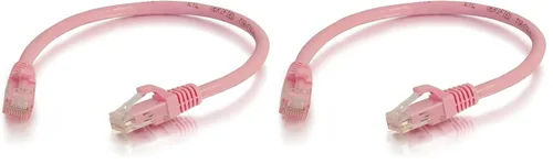 Miniatura 72 de C2G/Cables to Go 27872 Cable de red Ethernet cruzado Cat6 sin blindaje (UTP) sin enganche, amarillo (2,13 metros/7 pies)