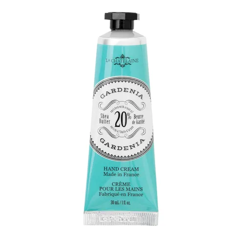 Miniatura 7 de La Chatelaine Crema de manos con manteca de karité al 20% tamaño de viaje, aceite de argán orgánico, hidratante, nutritiva, reparadora, loción