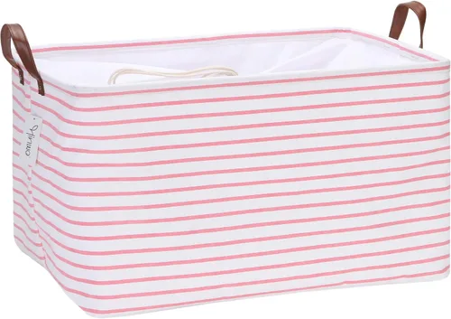 Miniatura 81 de Hinwo 31L Bolsas de almacenamiento grandes, organizadores de armario y almacenamiento, cestas de estante, cestas de almacenamiento plegables