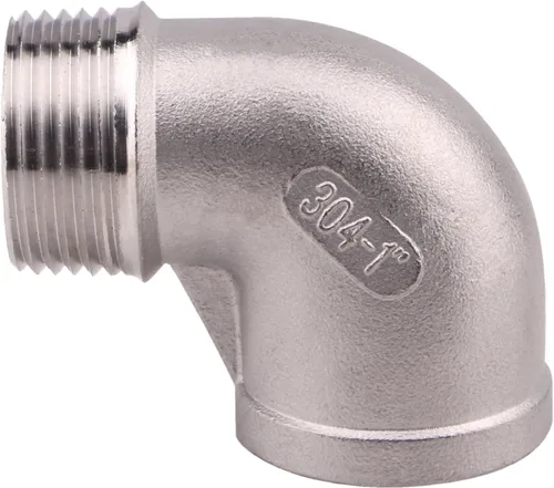 Miniatura 2 de Codo de calle 90 grados, rosca macho x hembra NPT de 1 pulgada SUS304