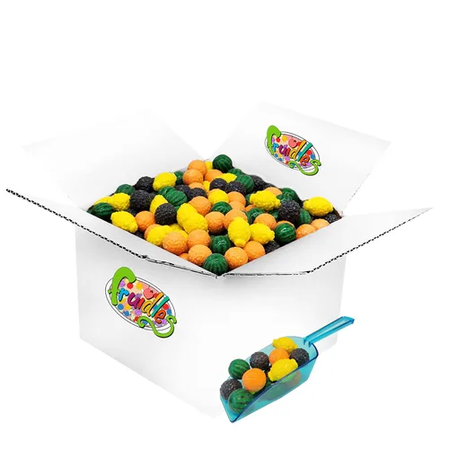 Miniatura 8 de Fruidles Fancy Fruit - Bolas de chicle de frutas, golosinas originales en forma de dulces, dulces para bufé de dulces, certificado Kosher Parve