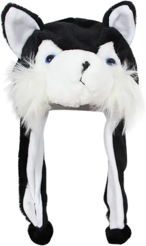 Miniatura 9 de Gorras de animales de tejido suave Talla única - 100 % poliéster con forro polar