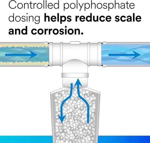 Miniatura 3 de 3M Aqua-Pure Sistema de inhibición de incrustaciones para tuberías de agua de toda la casa AP430SS, previene la acumulación de incrustaciones