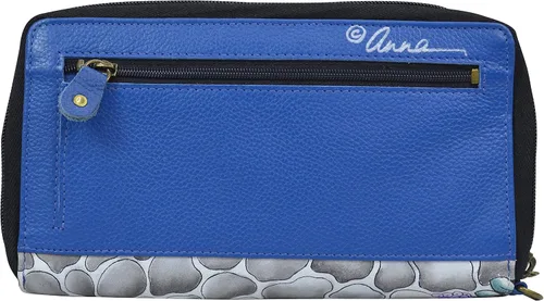 Miniatura 2 de Anna by Anuschka Organizador de pulsera de cuero genuino pintado a mano para mujer