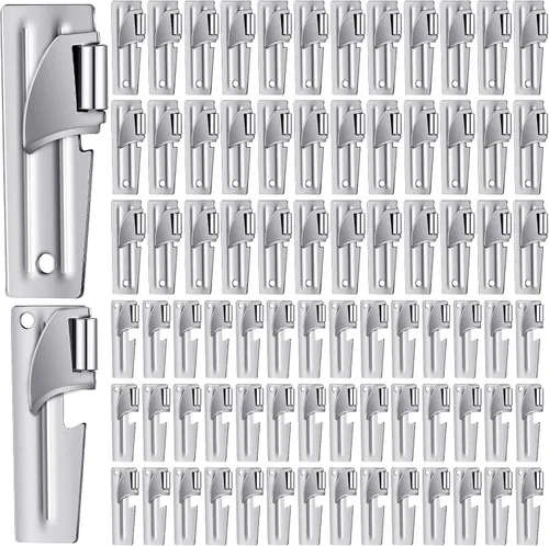 Miniatura 7 de Honeydak Abrelatas militares P-38 y P-51 de acero inoxidable para campamento, portátil, para supervivencia, para viajes, cocina, hombres y mujeres