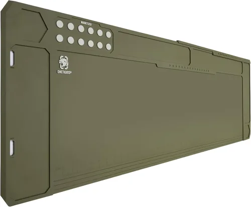 Miniatura 8 de OneTigris Gun Clean Mat Magnectic for Table, Extra Large 48"x16" Anti-Slip Rubberized Repair Mat for Gun Parts, Protects Work Surface from Solvents