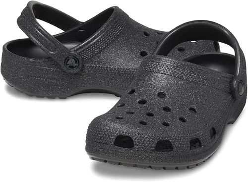Miniatura 5 de Crocs Zuecos clásicos unisex con purpurina para adultos